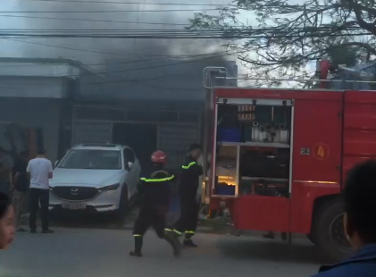 Thông tin về vụ cháy ở địa chỉ số 735 Nguyễn Lương Bằng (quận Kiến An)